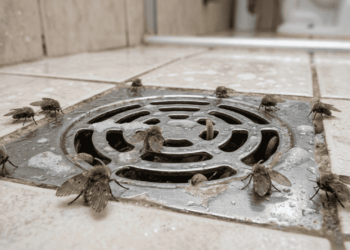 Nem sujeira, nem falta de higiene: o motivo que faz moscas de banheiro aparecerem com mais frequência