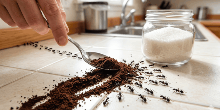 Barato e eficiênte, a mistura sem químicos que faz as formigas mudarem de rota sem gastar um centavo