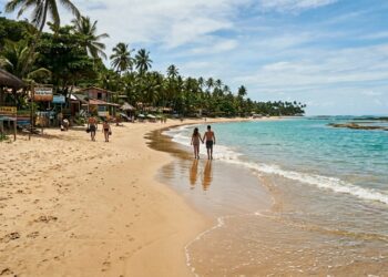 Sem carros, sem pressa, sem multidões: o vilarejo secreto do nordeste que guarda a 4ª praia mais bonita do mundo