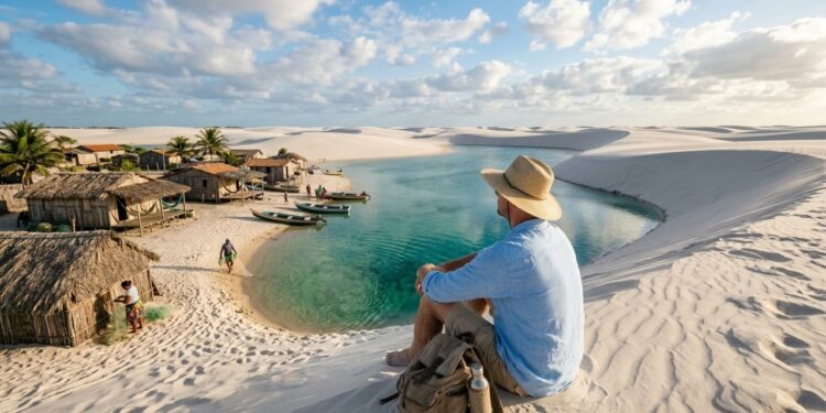 200 moradores cercados por dunas: os vilarejos escondidos entre dunas e lagoas cristalinas nos Lençóis Maranhenses