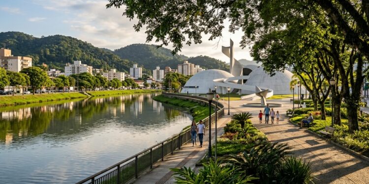 A cidade mais segura do Brasil fica no Vale Europeu e ompressiona com qualidade de vida excepcional