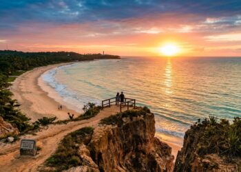 A cidade onde o sol nasce primeiro respira verde com muitas árvores: 24 km de praias de águas mornas e qualidade de vida entre as melhores do Nordeste