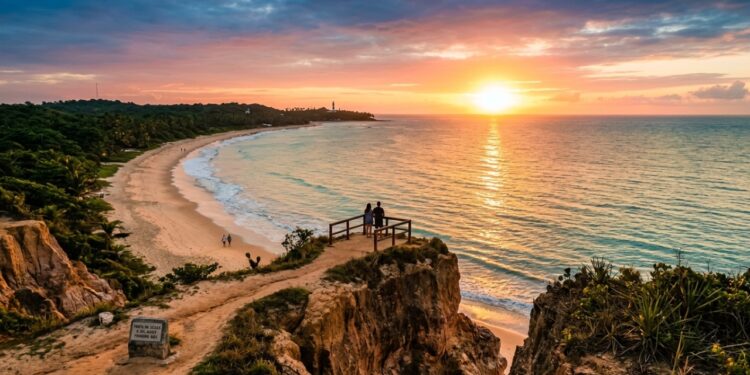 A cidade onde o sol nasce primeiro respira verde com muitas árvores: 24 km de praias de águas mornas e qualidade de vida entre as melhores do Nordeste