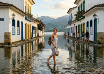 A Veneza Brasileira onde o mar lava as ruas de propósito desde o século 18