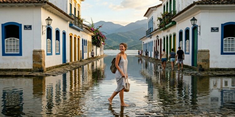 A Veneza Brasileira onde o mar lava as ruas de propósito desde o século 18