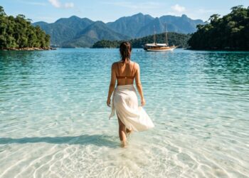 As ilhas brasileiras de fácil acesso com águas calmas e transparentes que parecem um cenário de outro planeta