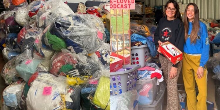 Mãe e filha herdam depósito com 35 mil itens dos anos 1980 e transformam em negócio de moda vintage