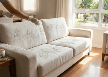 Misturas naturais que afastam pulgas do sofá e dos tapetes sem manchar o tecido ou causar alergia