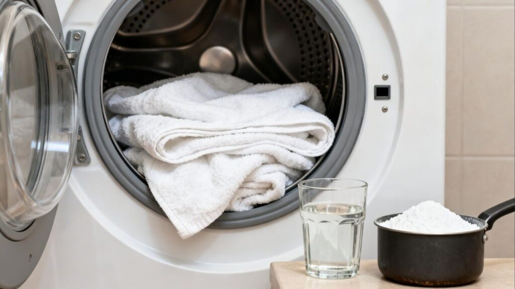 O que significa quando a toalha de banho começa a ficar com cheiro azedo mesmo depois de sair limpa da máquina