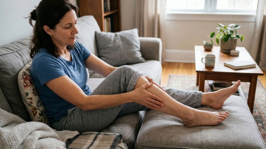 Para evitar inchaço nas pernas após os 50, é necessário incluir essas 5 atitudes na rotina do final do dia