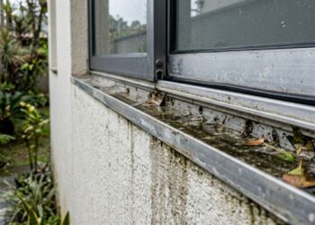 Para que serve o furo na parte de baixo das janelas de alumínio?