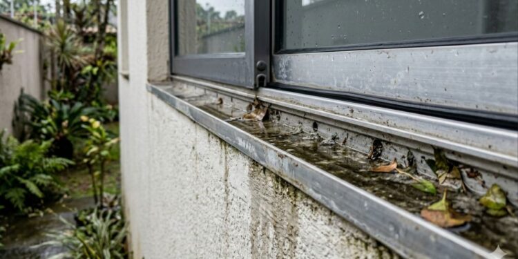 Para que serve o furo na parte de baixo das janelas de alumínio?