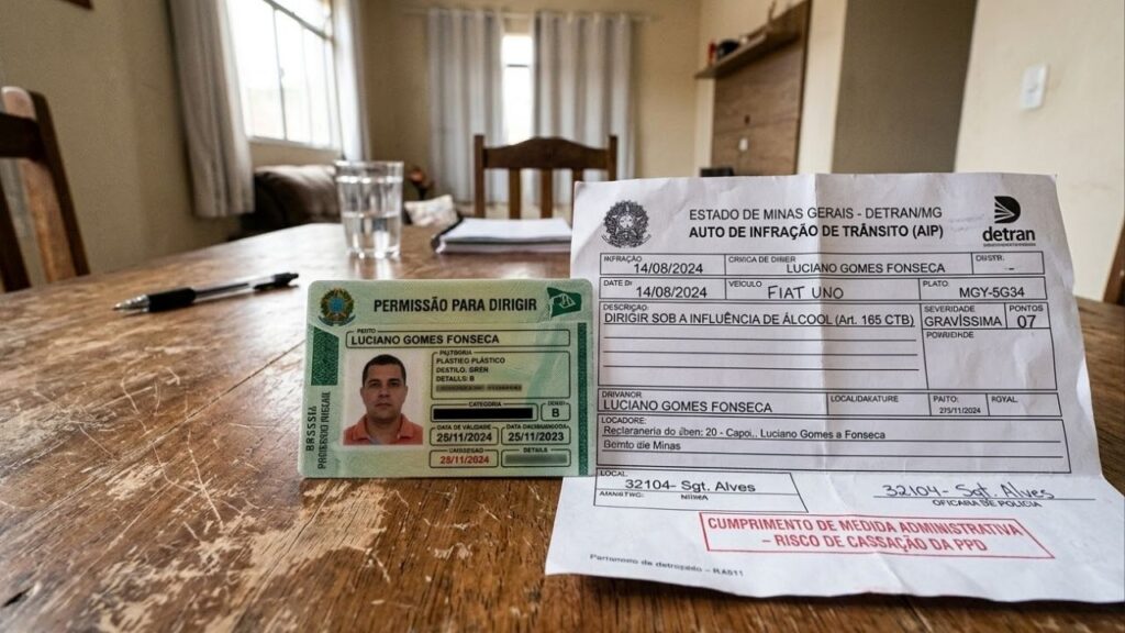 Nova lei do Contran fixa critérios que podem cancelar a habilitação em 2026