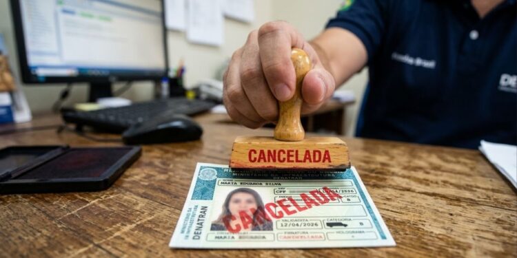 Nova lei do Contran fixa critérios que podem cancelar a habilitação em 2026