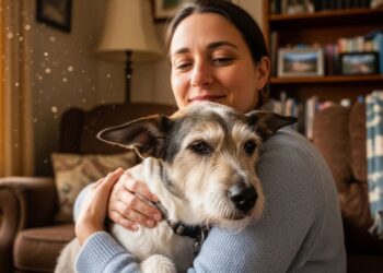 Após anos em abrigo, cachorro idoso finalmente é adotado e começa uma nova fase de vida