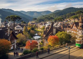 A cidade serrana do Brasil que parece uma vila suíça e atrai turistas o ano inteiro