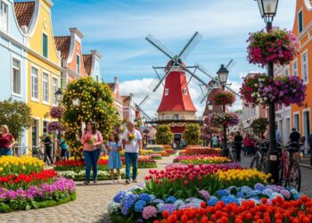 A cidade brasileira que parece um pedaço da Holanda tem arquitetura única e um famoso parque de flores