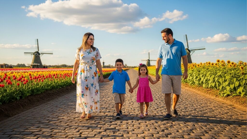 A cidade brasileira que parece um pedaço da Holanda tem arquitetura única e um famoso parque de flores