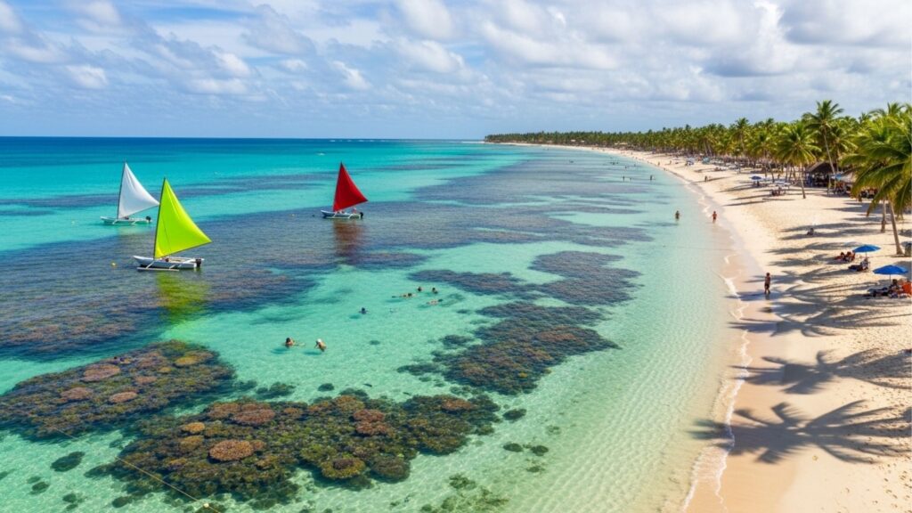 4 praias brasileiras com mar transparente e paisagens que parecem cenário de filme