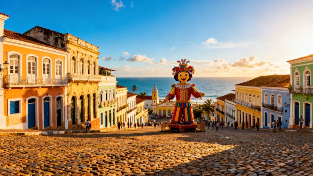 A cidade brasileira conhecida pelas casas coloridas e por um festival que reúne milhares de turistas