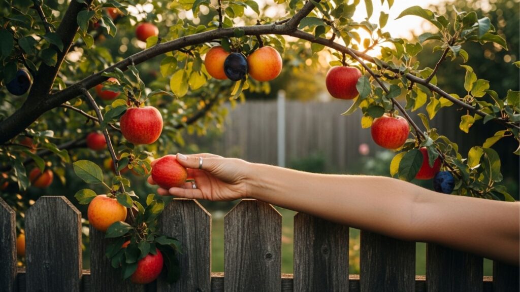 O que diz a lei sobre pegar frutas que caem no seu quintal vindas da árvore do vizinho