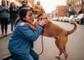 Cachorro desaparecido por dias é encontrado em local improvável e surpreende equipe de resgate