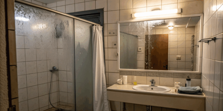 Espelho do banheiro embaçado após o banho? Truque das donas de casa evita o problema