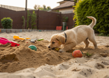 O que os cães querem dizer quando enterram objetos e os brinquedos deles em casa