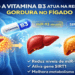 Estudo aponta 3 efeitos positivos da vitamina B3 contra gordura no fígado