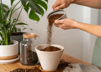 Do café à flor: como resíduos da sua cozinha podem transformar suas plantas