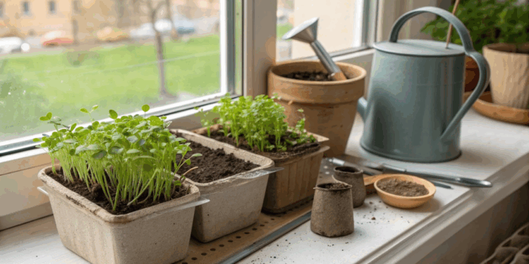 Rúcula em vaso: 5 cuidados simples para colher folhas frescas quase toda semana