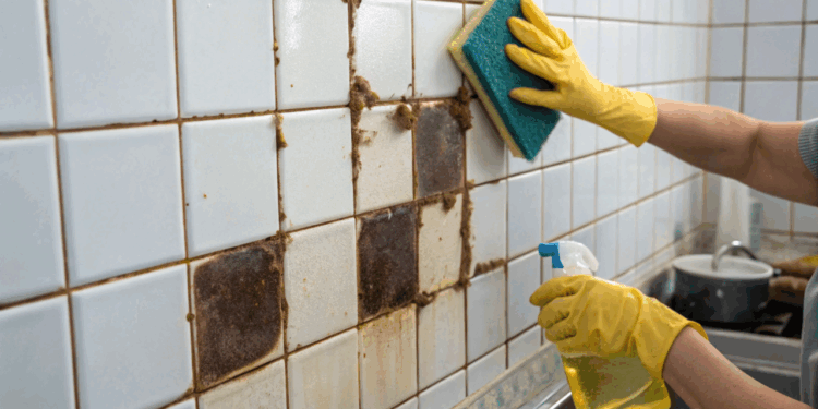 Azulejos engordurados na cozinha? Mistura simples com vinagre pode resolver e tirar toda sujeira