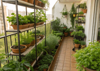 Hortinha em apartamento: truques simples para cultivar temperos mesmo em varanda pequena
