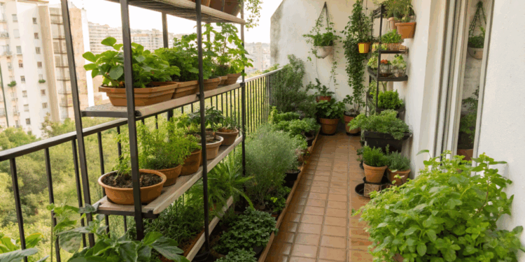 Hortinha em apartamento: truques simples para cultivar temperos mesmo em varanda pequena