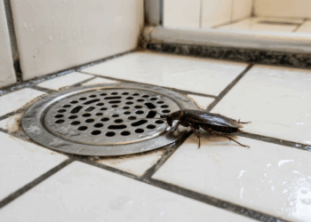 A forma mais simples de afastar baratas do ralo é jogar essa combinação natural uma vez por semana