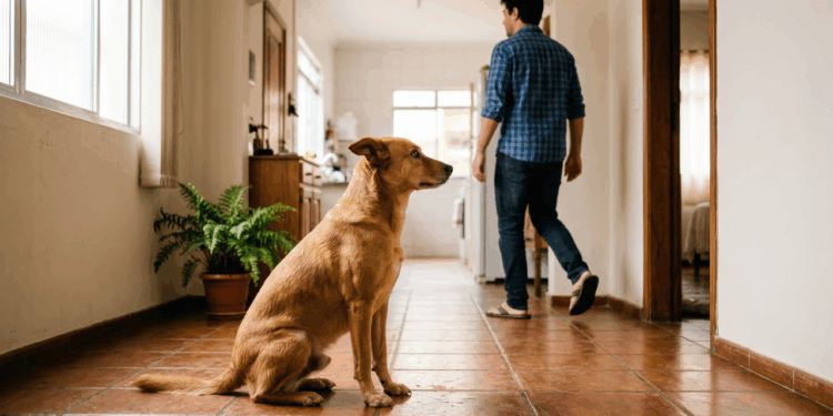 O que significa quando o cachorro te segue por todos os cômodos da casa e como esse comportamento revela o nível de apego, segundo especialistas