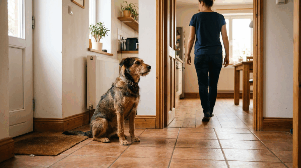 O que significa quando o cachorro te segue por todos os cômodos da casa e como esse comportamento revela o nível de apego, segundo especialistas