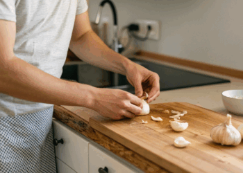 Como preparar alho em segundos sem faca e manter sabor e aroma intactos