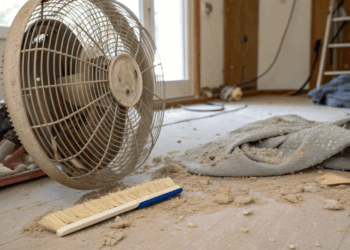 Pano e espanador não resolvem: erro na limpeza do ventilador espalha pó pela casa