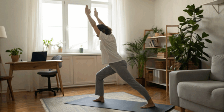 Este alongamento de 2 minutos pode mudar sua rotina e reduzir estresse diário