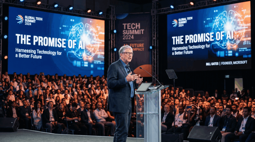 Bill Gates, cofundador da Microsoft: "Daqui a dez anos, a inteligência artificial tornará os humanos desnecessários para a maioria das coisas."