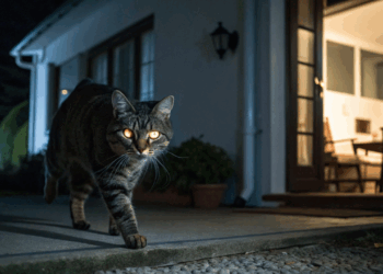 Por que seu gato corre pela casa e pula os móvis à noite e como lidar com isso