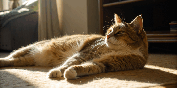 Por que gatos procuram o sol várias vezes ao dia e como isso ajuda sua saúde