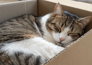 Porque gatos buscam caixas e como isso ajuda no bem-estar do seu felino