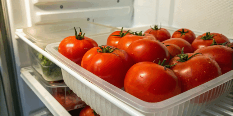 A forma correta de guardar seus tomates que faz durar quase o dobro do tempo