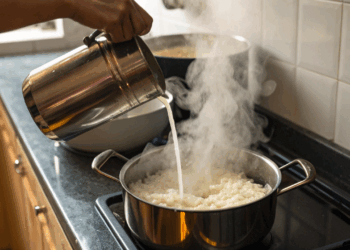 Truque de chef com água quente que deixa o arroz soltinho, mesmo quem nunca cozinhou consegue fazer