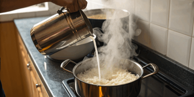 Truque de chef com água quente que deixa o arroz soltinho, mesmo quem nunca cozinhou consegue fazer