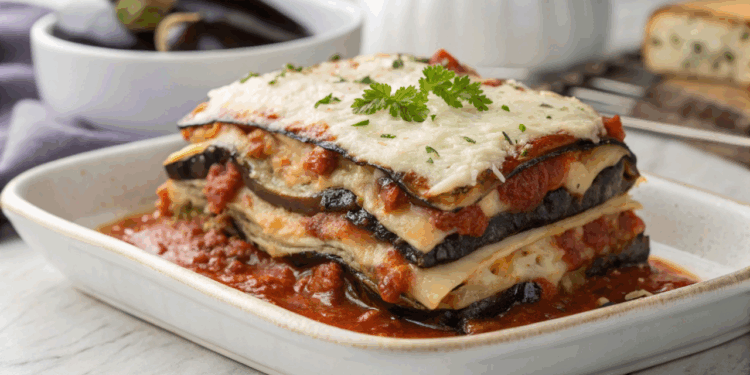 Não abra mão do sabor: aprenda a lasanha de berinjela saudável que surpreende
