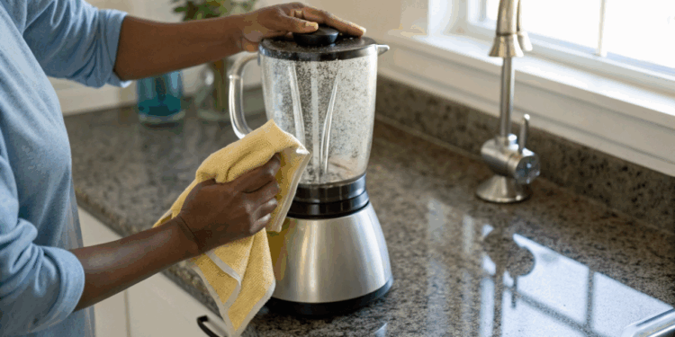 Como limpar o liquidificador sem desmontar nada e evitar que a sujeira fique grudada