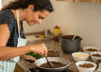 Brigadeiro sem leite condensado, o segredo para fazer uma massa cremosa e deliciosa em 20 minutos